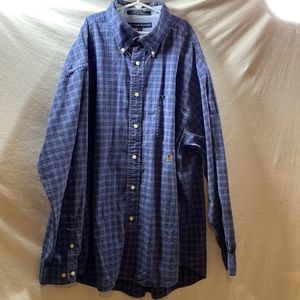 Tommy Hilfiger vintage plaid button down